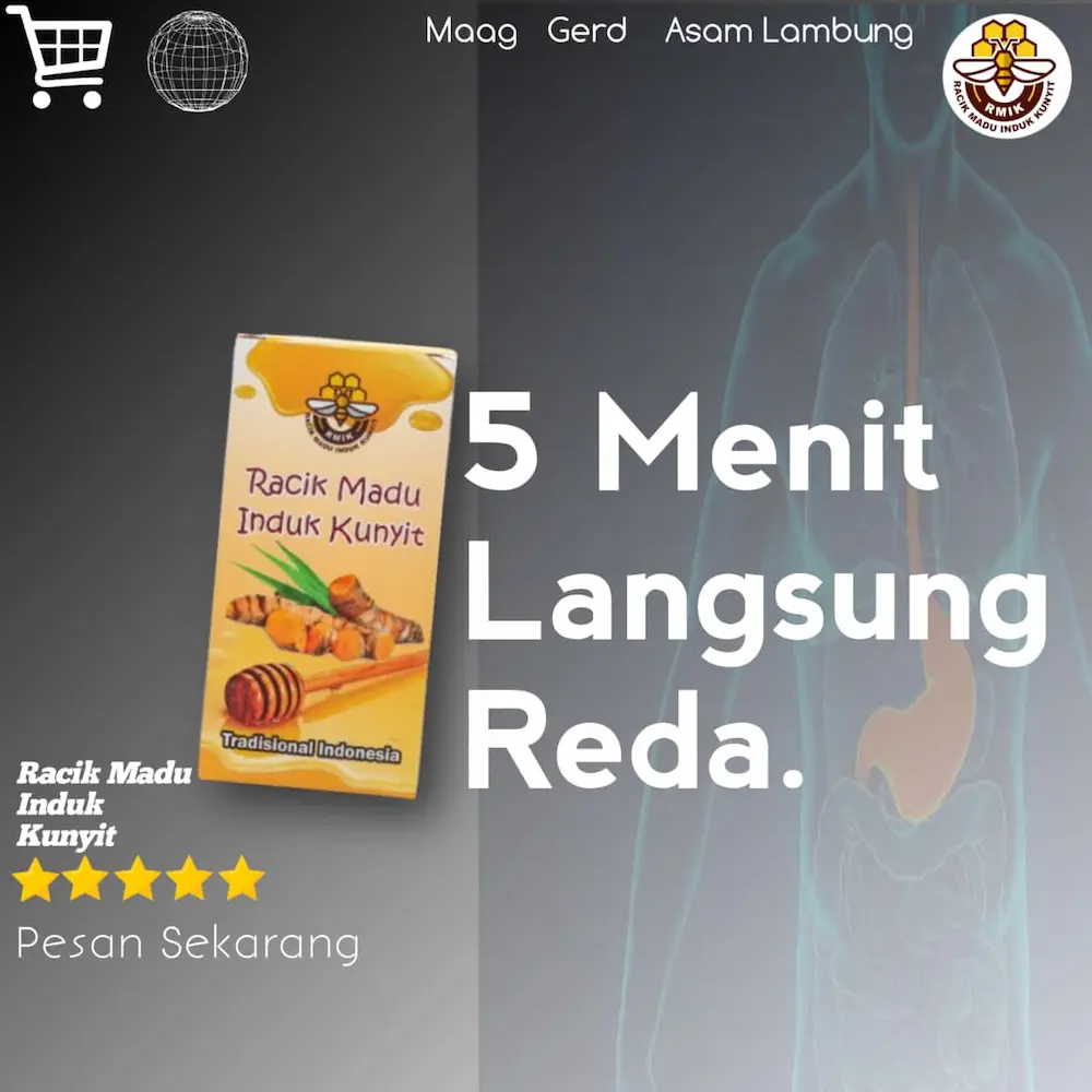 Racik Madu Induk Kunyit Hero