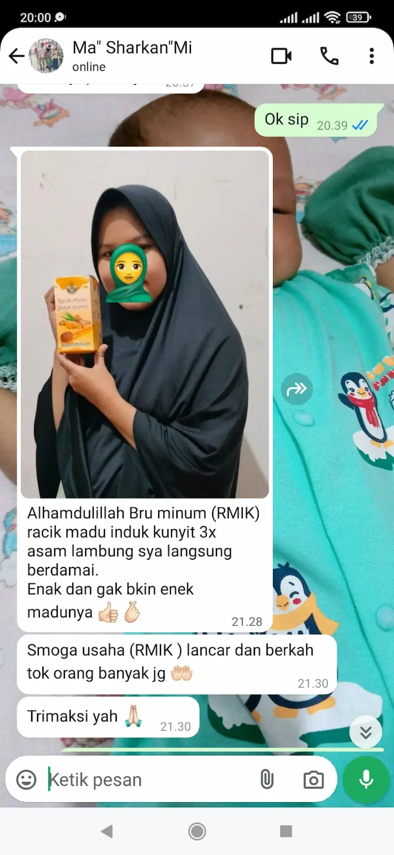 Testimoni WhatsApp 2